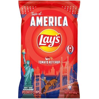 Lays Potato Chips Tomato Ketchup 50g