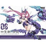 Doyusha 1/12 Atk Girl No.06 Four Holy Beast Blue Dragon Plastic Model