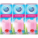Dutch Lady Pure Farm Uht Flavoured Milk Strawberry