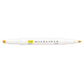 Zebra Highlighter Mild Liner Mild Lemon Yellow