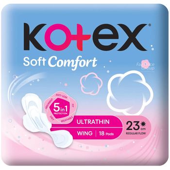 Kotex Soft Comfort 23cm 18 Per Pack
