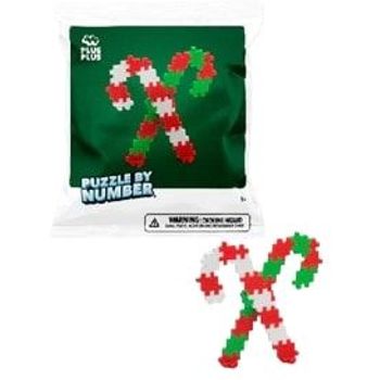 Plus-Plus Christmas Decor Canes