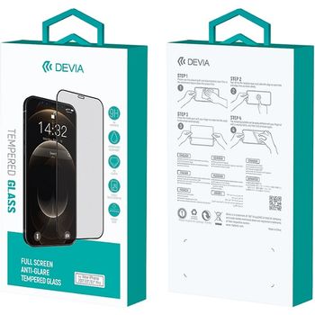 Devia Star Series Full Screen Anti-glare Tempered Glass For iPhone 13/13 Pro 6.1