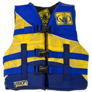 Body Glove Vision Pfd Life Jacket Type Ii Nylon Blue