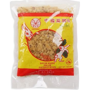 Twin Rabbit Sayur Masin Halus /salted Turnips 150g