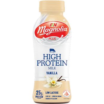 F&N Magnolia High Protein Milk Vanilla 375ml