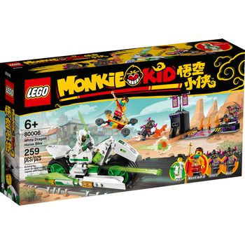 LEGO 80006 Monkie Kid White Dragon Horse Bike