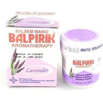 Balpirik Balsem Wangi Aromatherapy Lavender 20g