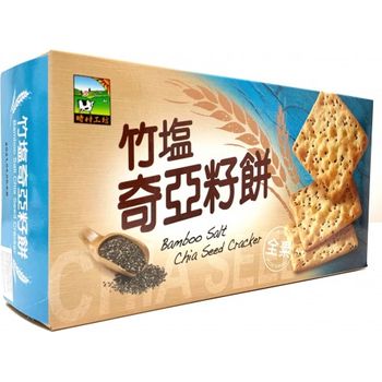 Jia Her Bamboo Salt Chia Seed Cracker