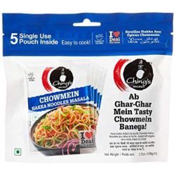 Chings Secret Chowmein Haka Noodle Masala 5 X 20g