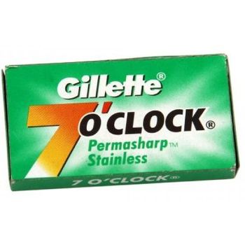 Gillette 7 O Clock Permasharp Stainless 5 Razor Blades