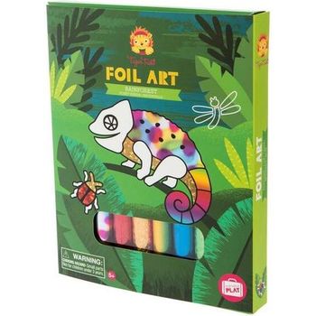 Tiger Tribe Foil Art