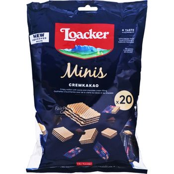 Loacker Classic Mini Crispy Wafers Cremkakao 200g