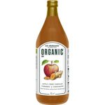 Eat Wholesome Organic Raw Apple Fire Cider Vinegar with Turmeric And Cinnamon 1L