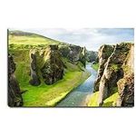 Viubgcps Canvas Print Pictures Wall Art Painting Fjadrargljufu