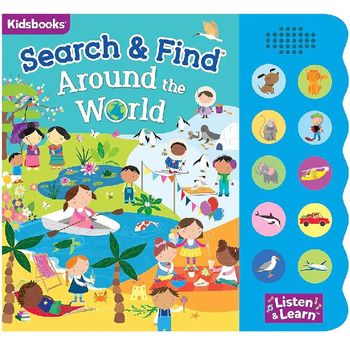 North Parade Publishing Kidsbooks Search And Find Around The World