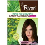 Rivon Herbal Hair Color - Instant Dark Brown 28ml