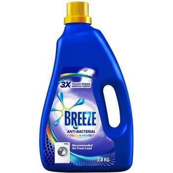 Breeze Anti-Bacterial And Colour Protect Liquid Detergent 3.8kg