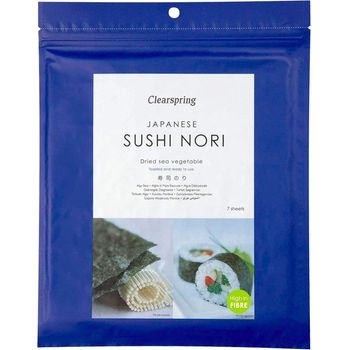 Clearspring Japanese Sushi Nori Toasted 7 Sheets