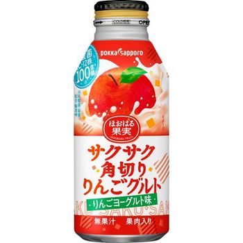Pokka Sapporo SakusakukakugiriApple 380ml