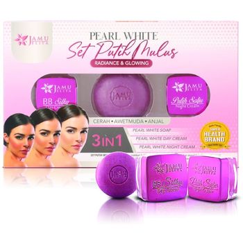 Jamu Jelita Pearl White Seamless White Set 3 In 1 400g