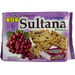 EGO Crispy Sultana Biscuits 220g