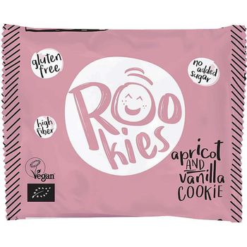Rookies Organic Cookie Apricot And Vanilla 40g