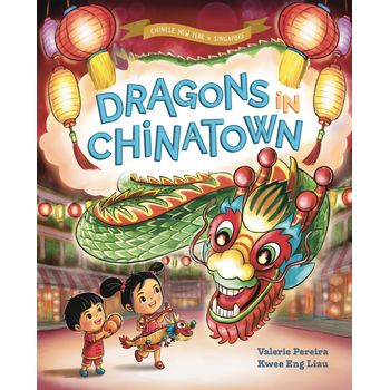 Chinese New Year in Singapore Dragons in Chinatown