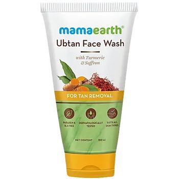 Mamaearth Ubtan Face Wash With Turmeric And Saffron 100ml