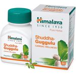 Himalaya Shuddha Guggulu Regulates Lipids 60 Caps
