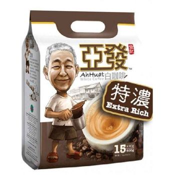 Ah Huat White Coffee Extra Rich 15s X 40g