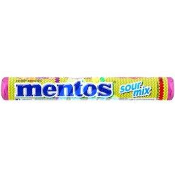 Mentos Roll Sour Mix Chewy Candies 37g