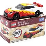Takara Tomy Tomica Dream Nissan Skyline GTR R35 Nismo 2020 Demon Slayer Kyojuro Rengoku Model Car
