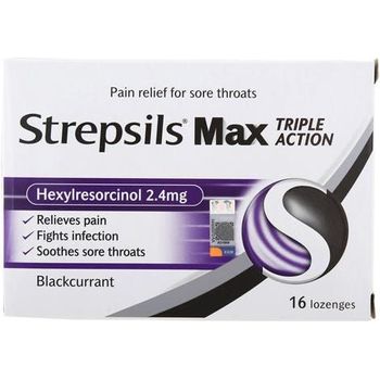 Strepsils Max 16 Sachet
