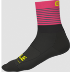 Ale Cycling Piuma Socks Black Fluorescent Pink L
