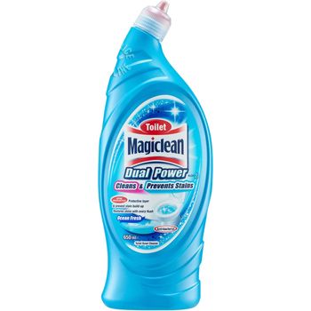 Magiclean Dual Power Toilet Cleaner Ocean Fresh 650ml