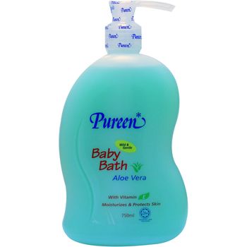 Pureen Baby Bath With Aloe Vera 750ml