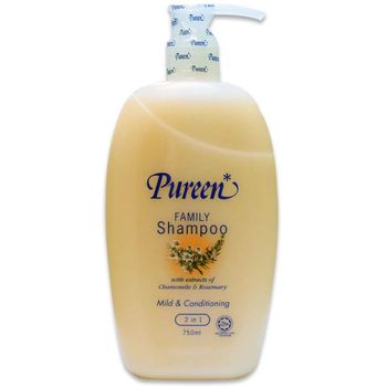 Pureen Family Shampoo Rosemary And Chamomile Extract 750ml