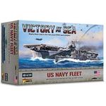 Warlord Games Victory at Sea US Navy Starter Fleet for Victory at Sea WWII Table Top Battleship Plastic Model Kit 742412002