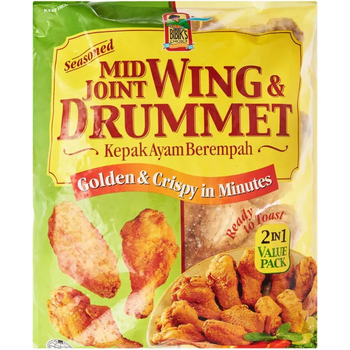 Bibik's Choice Seasoned Mid Joint And Drummet 1kg
