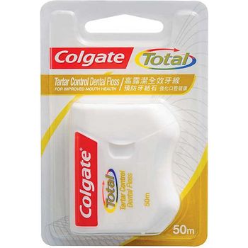 Colgate Total Dental Floss With Tartar Control 50m