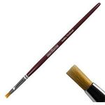 Army Painter Flat Brush for Drybrushing Miniatures Durable Toray Synthetic Bristle Brush Miniature Paint Brush Drybrush Hobby Brush Series BR7015