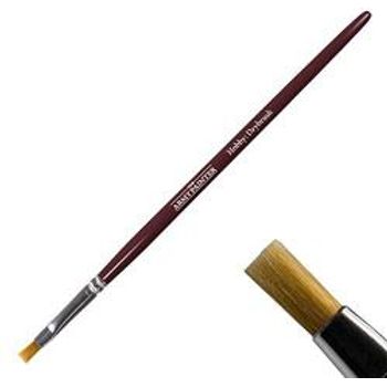 Army Painter Flat Brush for Drybrushing Miniatures Durable Toray Synthetic Bristle Brush Miniature Paint Brush Drybrush Hobby Brush Series BR7015