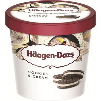 Haagen-Dazs Cookies and Cream Ice Cream Pint 473ml
