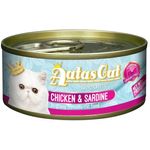 Aatas Cat Canned Food Creamy Chicken And Sardine 80g
