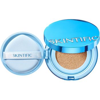 Skintific Perfect Stay Velvet Matte Cushion 03A Almond