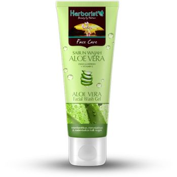 Herborist Facial Wash gel aloevera 80g