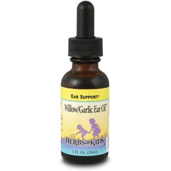 Herbs for Kids - Ear Support, Willow & Garlic Ear Oil (1oz)