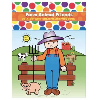 Do-A-Dot Art Creative Activity Book Farm Animal Friends