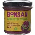 Bonsan Organic Beetroot and Horseradish Vegan Pate 130g